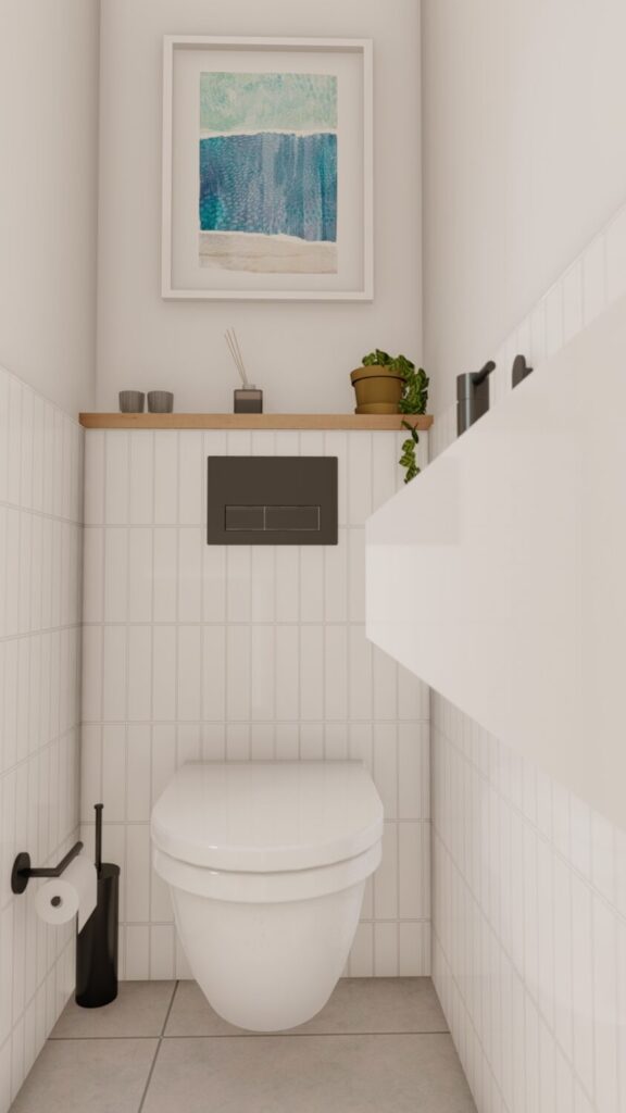 Exact Model of the renovated bathroom (completed)